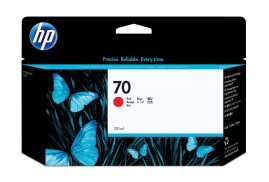 C9456A | Original HP 70 Red Ink, 130ml, for HP Designjet Z3100