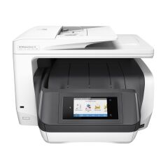 HP OfficeJet Pro 8730 All-in-One Printer, Print, copy, scan, fax, 50-sheet ADF; Front-facing USB printing; Scan to email/PDF; Two-sided printing Image