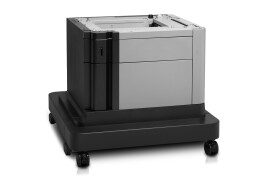 HP LaserJet 1x500-sheet Paper Feeder and Cabinet Black, Gray
