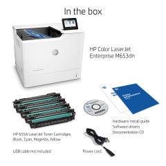 HP Color LaserJet Enterprise M653dn, Print Image