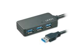 Lindy 10m USB 3.0 Active Extension Hub Pro 4 Port