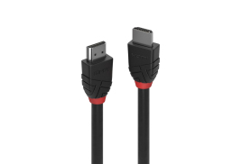Lindy 2m High Speed HDMI Cable, Black Line