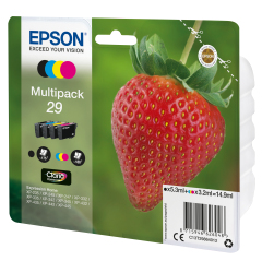 Epson C13T29864022/29 Ink cartridge multi pack Bk,C,M,Y Blister Radio Frequency 5,3ml + 3x3,2ml Pack Image