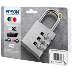 Epson C13T35964020/35XL Ink cartridge multi pack Bk,C,M,Y high-capacity Blister Acustic Magnetic 41, Image