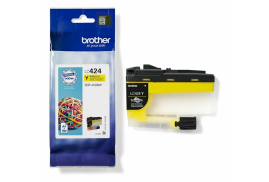LC424Y | Original Brother LC-424Y Yellow ink, prints up to 750 pages