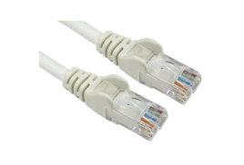 Cables Direct 1m Economy Gigabit Networking Cable - White