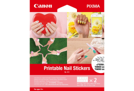 Canon NL-101 Adhesive Nail Stickers 2 x 12 sheets - 3203C002