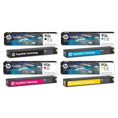 HP 913A 4 Colour Ink Cartridge Multipack Image