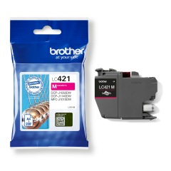 Brother Magenta Standard Capacity Ink Cartridge 200 pages - LC421M Image
