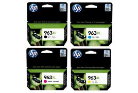 1 Full Set of Original HP 963XL Ink Cartridges 117ml of Ink (4 Pack)