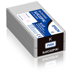 Epson C33S020601|SJI-C-22-P-(K) Ink cartridge black, Content 33 ml for TM-C 3500 Image