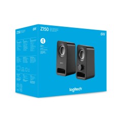 Logitech Z150 Multimedia Speakers Black Wired 6 W Image