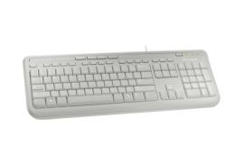 Microsoft Wired 600, White keyboard USB