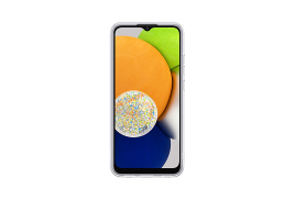 Samsung EF-QA036TTEGEU mobile phone case 16.5 cm (6.5") Cover Transparent