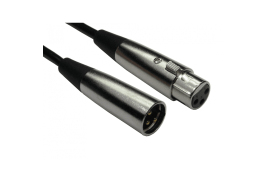 Cables Direct 2XLR-SV120 audio cable 20 m XLR (3-pin) Black, Silver