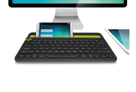 Logitech Bluetooth® Multi-Device K480 keyboard QWERTY US International Black, Lime
