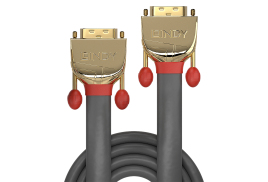 Lindy Gold DVI-D Dual Link Cablel, Gold Line