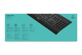 Logitech K280e for Business keyboard USB QWERTY English Black