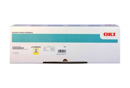Original OKI ES8453 / ES8473 Yellow Toner, prints up to10,000 pages