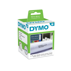 Dymo LabelWriter Large Address Label 36x89mm 130 Labels Per Roll White (Pack 2) 99012 Image