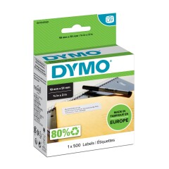 Dymo LabelWriter Multipurpose Label 19x51mm 500 Labels Per Roll White Image
