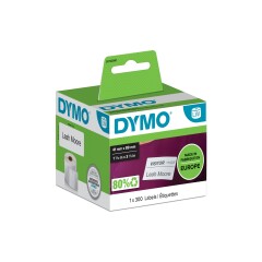 Dymo LabelWriter Small Name Badge Label White 41x89mm 300 Labels Per Roll White Image