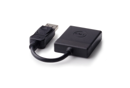DELL 470-ABEO video cable adapter DisplayPort DVI Black