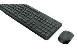 Logitech MK235 Wireless and Mouse Combo keyboard USB QWERTZ German Grey