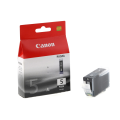 Canon PGI5BK Black Standard Capacity Ink Cartridge 26ml - 0628B001 Image