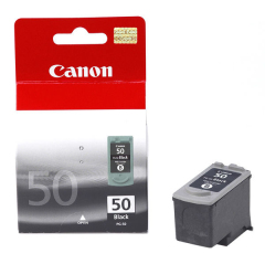 Canon PG50 Black Standard Capacity Ink Cartridge 22ml - 0616B001 Image
