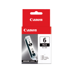 Canon BCI6BK Black Standard Capacity Ink Cartridge 13ml - 4705A002 Image