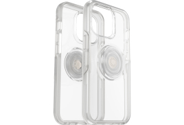 OtterBox Otter + Pop Symmetry Series Clear for Apple iPhone 13 Pro, Clear Pop