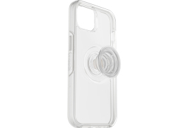 OtterBox Otter + Pop Symmetry Series Clear for Apple iPhone 13, Clear Pop