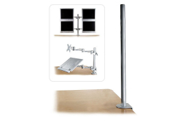 Lindy 700mm Pole with Desk Clamp