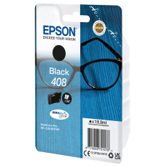 Epson 408 Black Standard Capacity Ink Cartridge 18.9ml - C13T09J14010 Image
