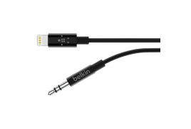Belkin AV10172BT06-BLK audio cable 1.8 m 3.5mm Black