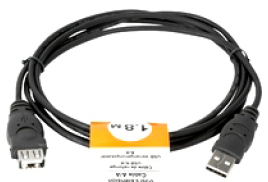Belkin A/A USB cable 1.8 m USB A Black