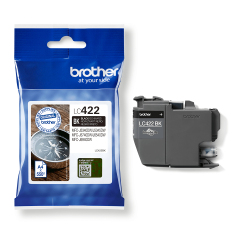 Brother Standard Capacity Black Ink Cartridge 550 pages - LC422BK Image