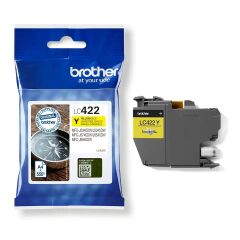 Brother Standard Capacity Yellow Ink Cartridge 550 pages - LC422Y Image