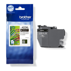 Brother High Capacity Black Ink Cartridge 3k pages - LC422XLBK Image