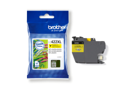 Brother High Capacity Yellow Ink cartridge 1.5k pages - LC422XLY