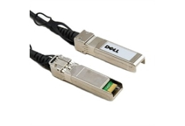 DELL 470-ABQE fibre optic cable 3 m QSFP28 Black, Stainless steel