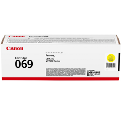 5091C002 | Original Canon 069 Yellow Toner, prints up to 1,900 pages Image