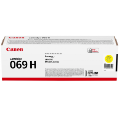Canon 069H Yellow Toner Cartridge High Yield 5095C002 Image