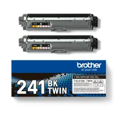 Brother Black Toner Cartridge Twin Pack 2.5k pages - TN241BK Image