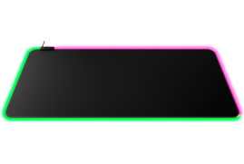 HyperX Pulsefire Mat - RGB Gaming Mousepad - Cloth (XL) Gaming mouse pad Black