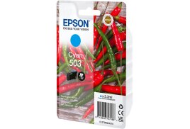Epson Chillies 503 Cyan Standard Capacity Ink Cartridge 3.3 - C13T09Q24010