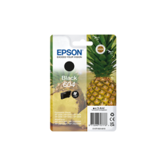 Epson Pineapple 604 Black Standard Capacity Ink Cartridge 3.4ml - C13T10G14010 Image