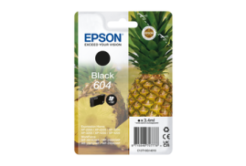 Epson Pineapple 604 Black Standard Capacity Ink Cartridge 3.4ml - C13T10G14010