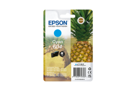 Epson Pineapple 604 Cyan Standard Capacity Ink Cartridge 2.4ml - C13T10G24010